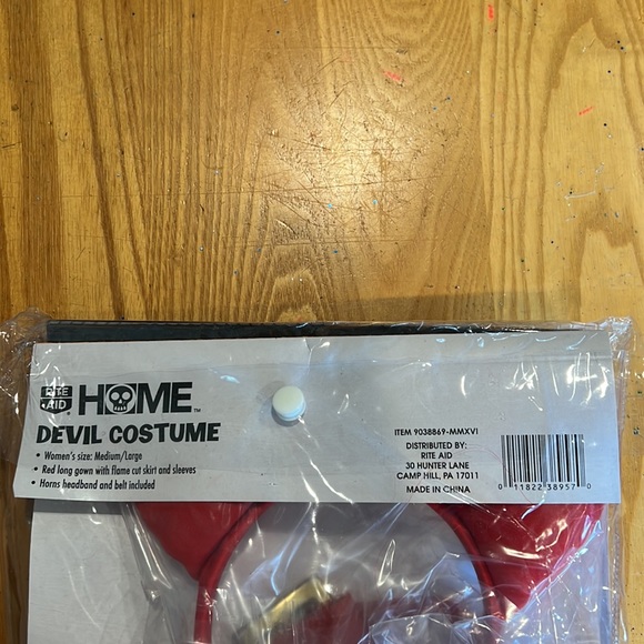 Rite Aid Home Devil Costume - Picture 3 of 3
